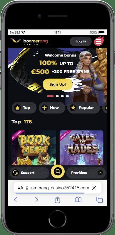 Slovenia - boomerang bet casino