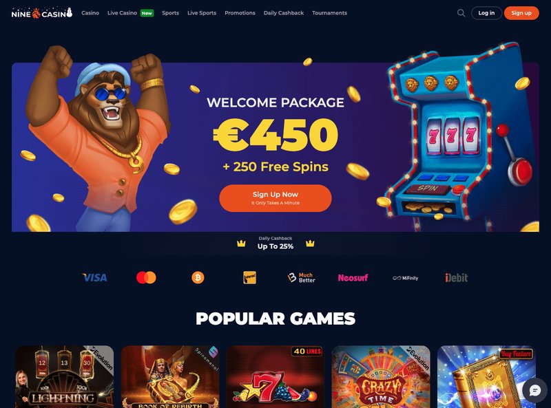 Casino ninewin, ninewin bonus code