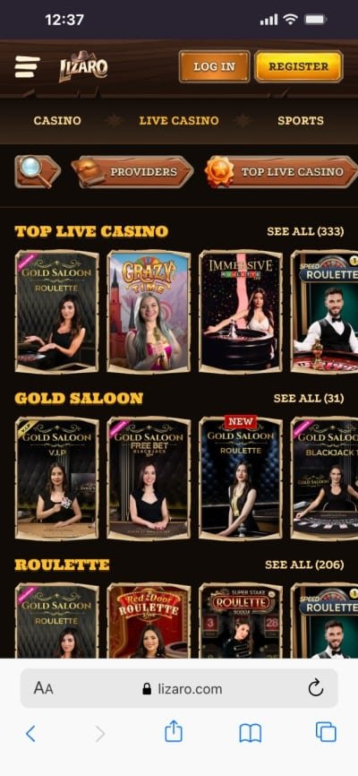 Best casino lizaro in United Kingdom